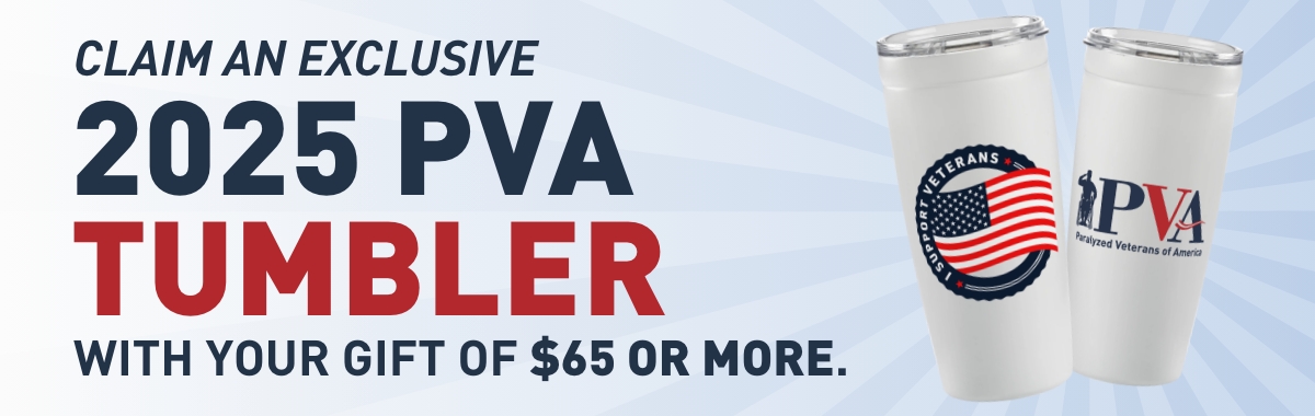 2025 PVA Tumbler | Paralyzed Veterans of America